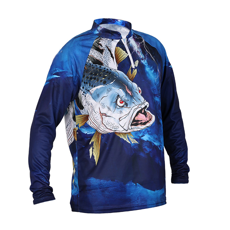 High Quality Sun protection Anti-UV Top Apparel Dry Clothing Custom Fishing POLO Shirt